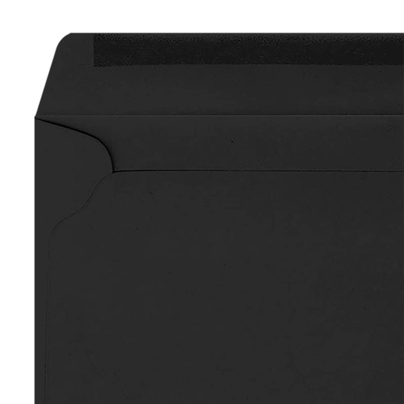 LUXPaper 9 x 12 Booklet Envelopes | Midnight Black | 80lb. Text | 50 Qty - Image 4